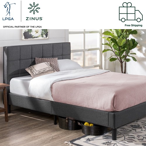 Bed Frame With Storage And, Queen Size Bed Frame And Box Spring Combination