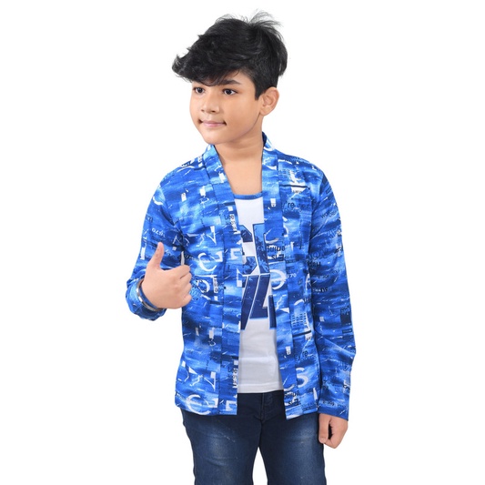 t shirt attached with jacket