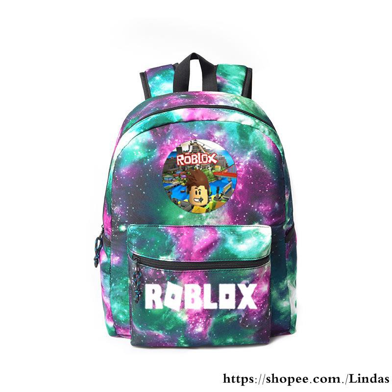 Roblox Game Peripheral Backpack Starry Sky Bag Backpack Colorful Men Women Stude Shopee Singapore - roblox star sky bag game peripheral backpack men women shoulder bag student comp