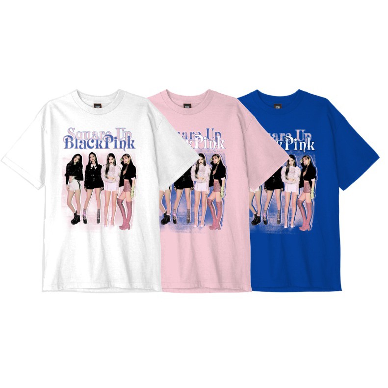 Official Goods Blackpink In Your Area T Shirts For Men Women White Pink Blue Shopee Singapore