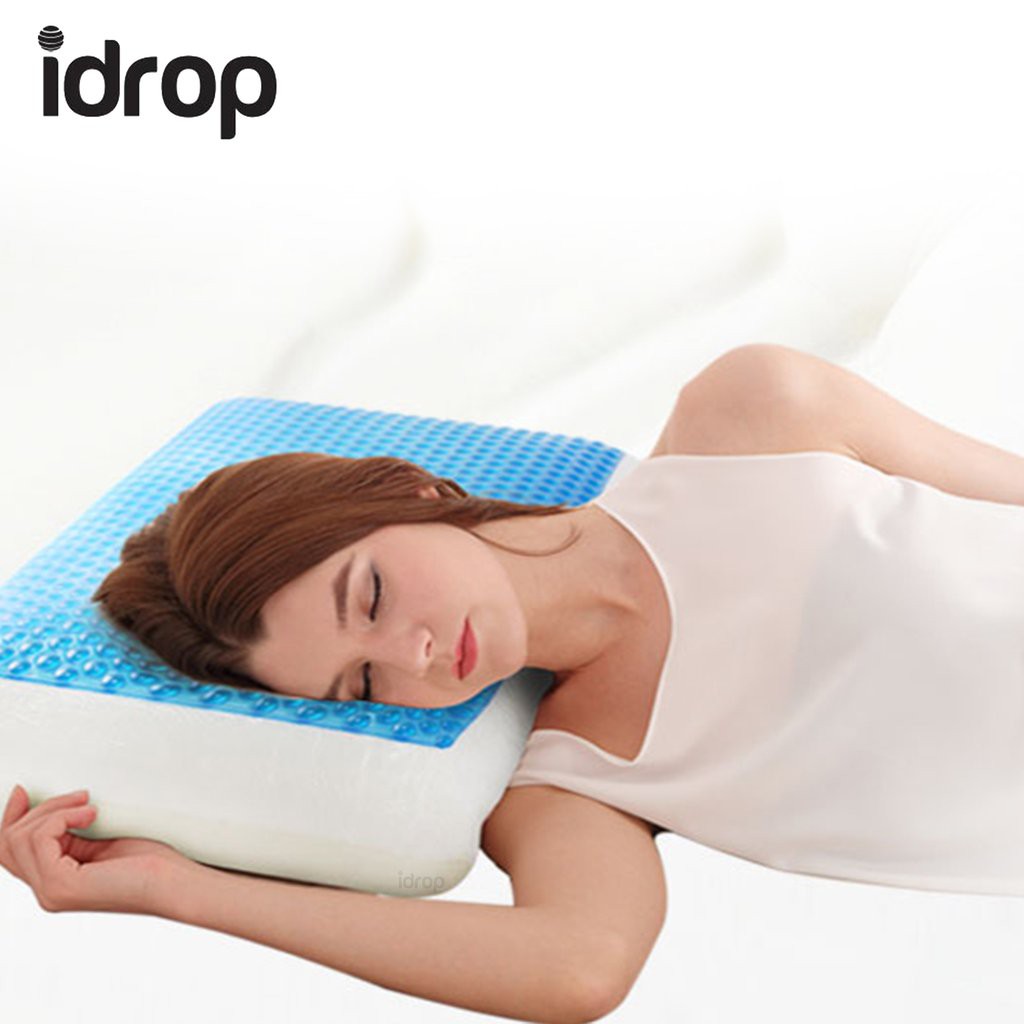 Idrop Soft Cool Memory Foam Pillow With Cool Gel For Sensation