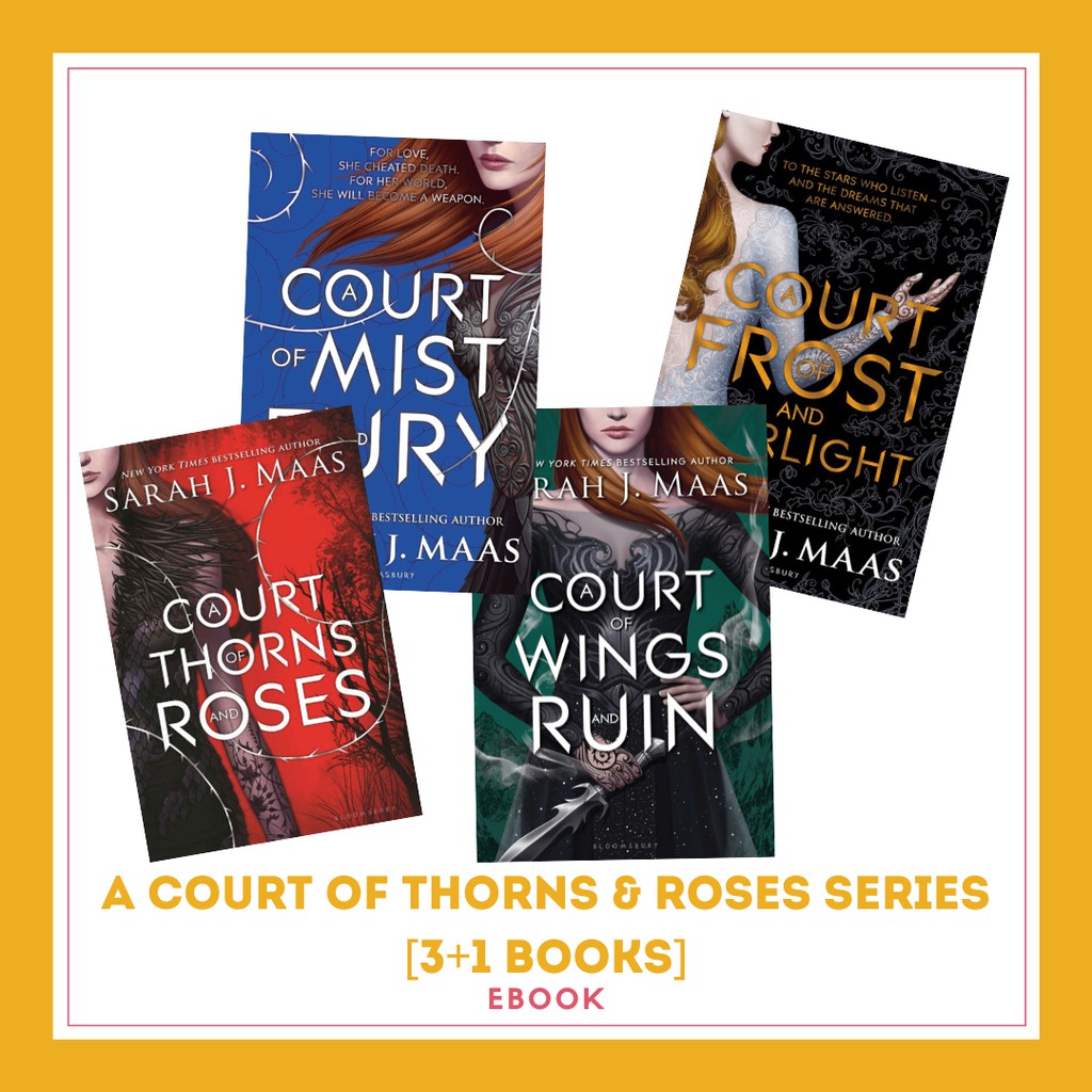 A Court of Thorns and Roses series (3+1 books) by Sarah J Maas | eBook