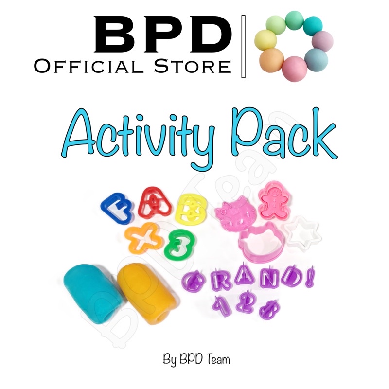 BPD ACTIVITY BOX. NON TOXIC 100 food grade play dough. Homemade