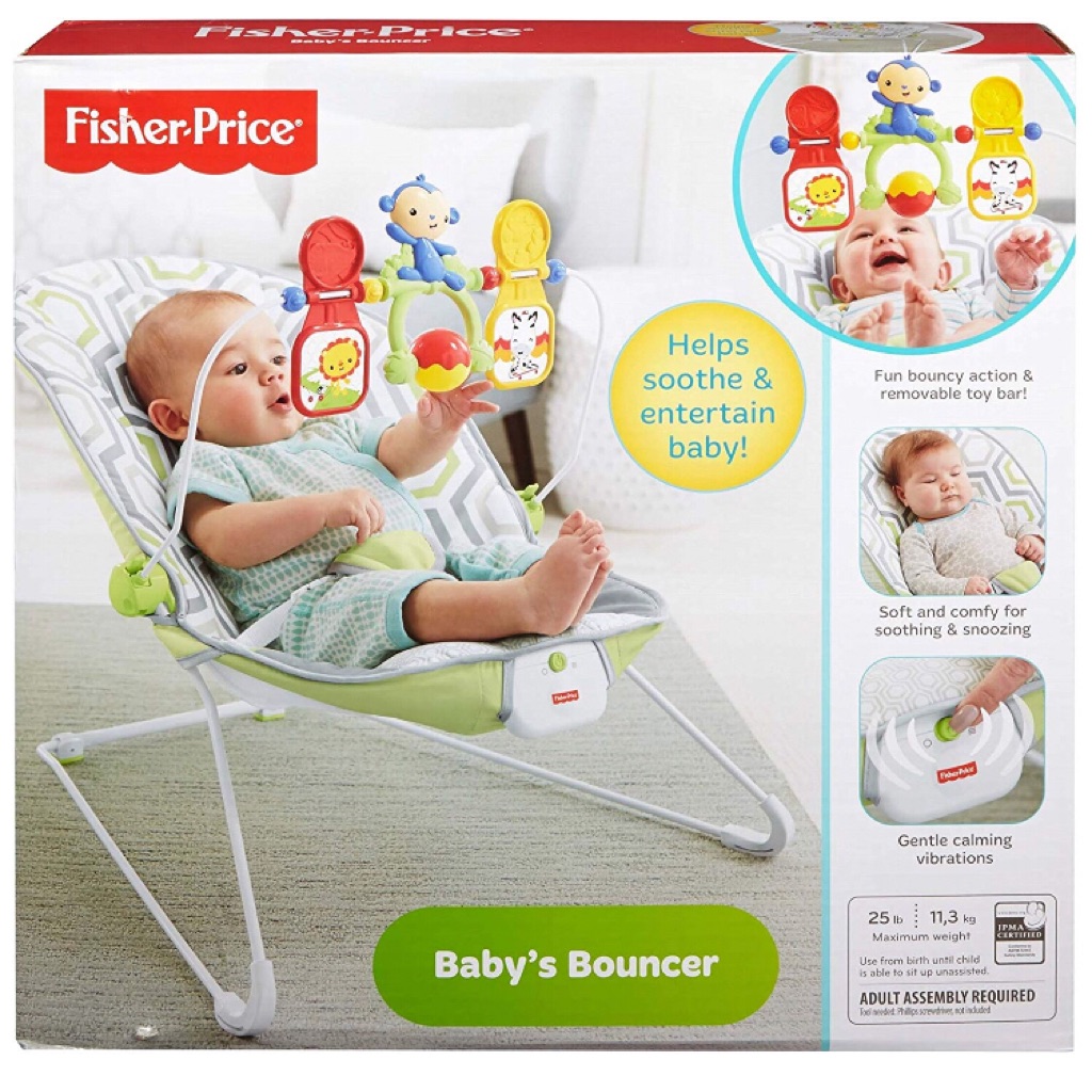 fisher price calming vibrations seat