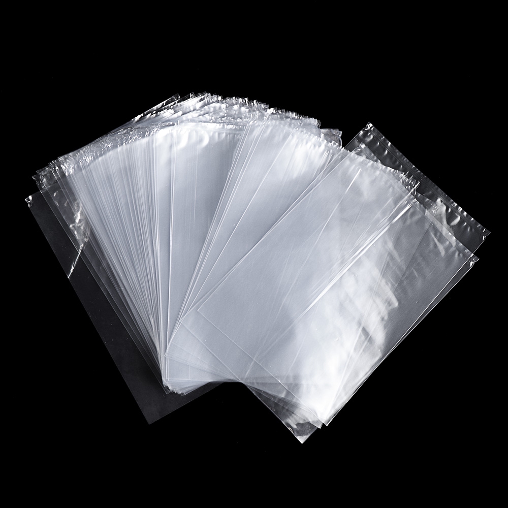 H88-100 X Transparent Shrink Wrap Film Bag Heat Seal Gift Packing 17 x 23 cm # 6203030 