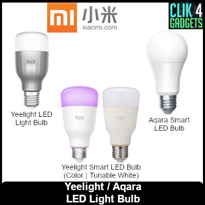 xiaomi yeelight led bulb color