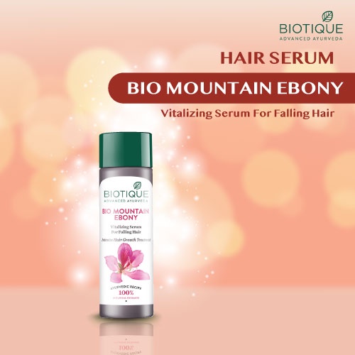 Biotique Bio Mountain Ebony (vitalizing hair serum) 120ml | Shopee Singapore