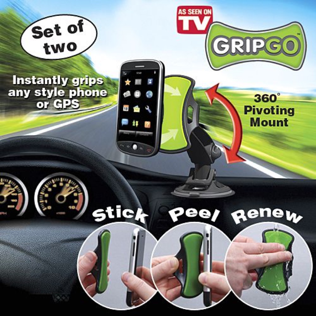 gripgo car phone mount