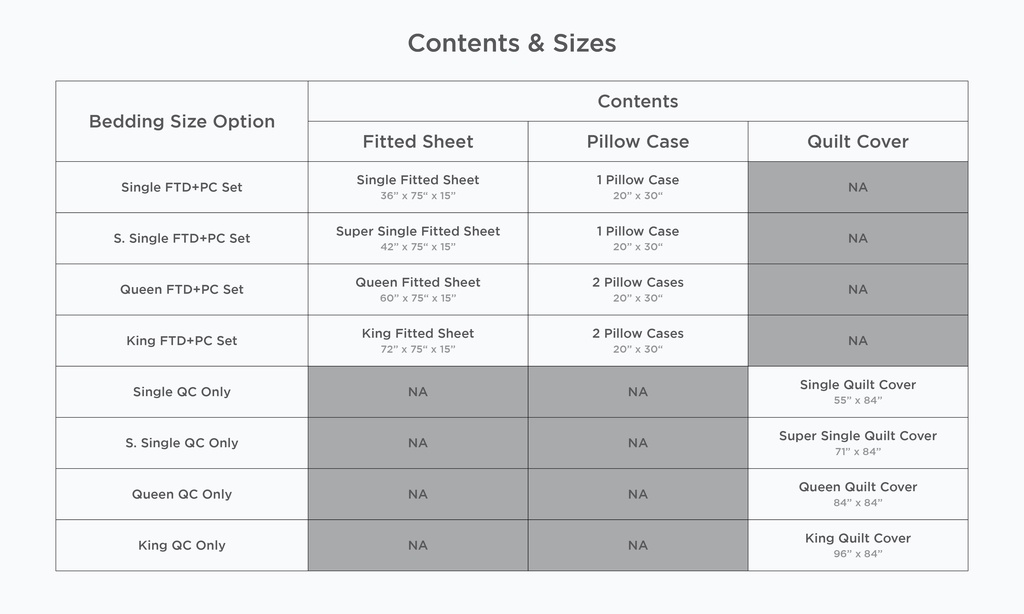 (Fitted Sheet Set or Quilt Cover) Bamboo Essentials 100 Bamboo Fitted Bedsheet and