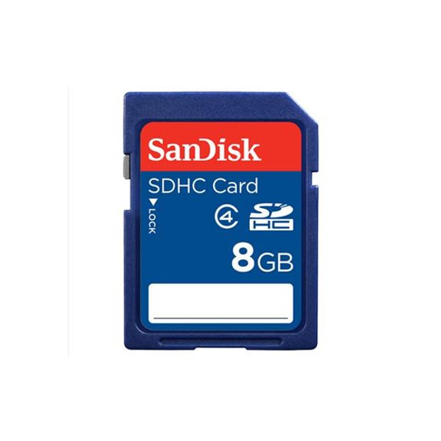Sandisk Standard SDHC Class 4 8GB Memory Card