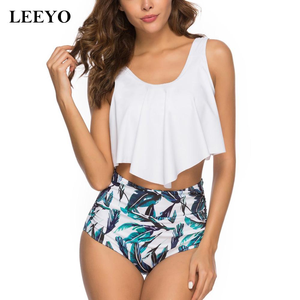 leeyo315 Swimsuit High Waisted Bottom 