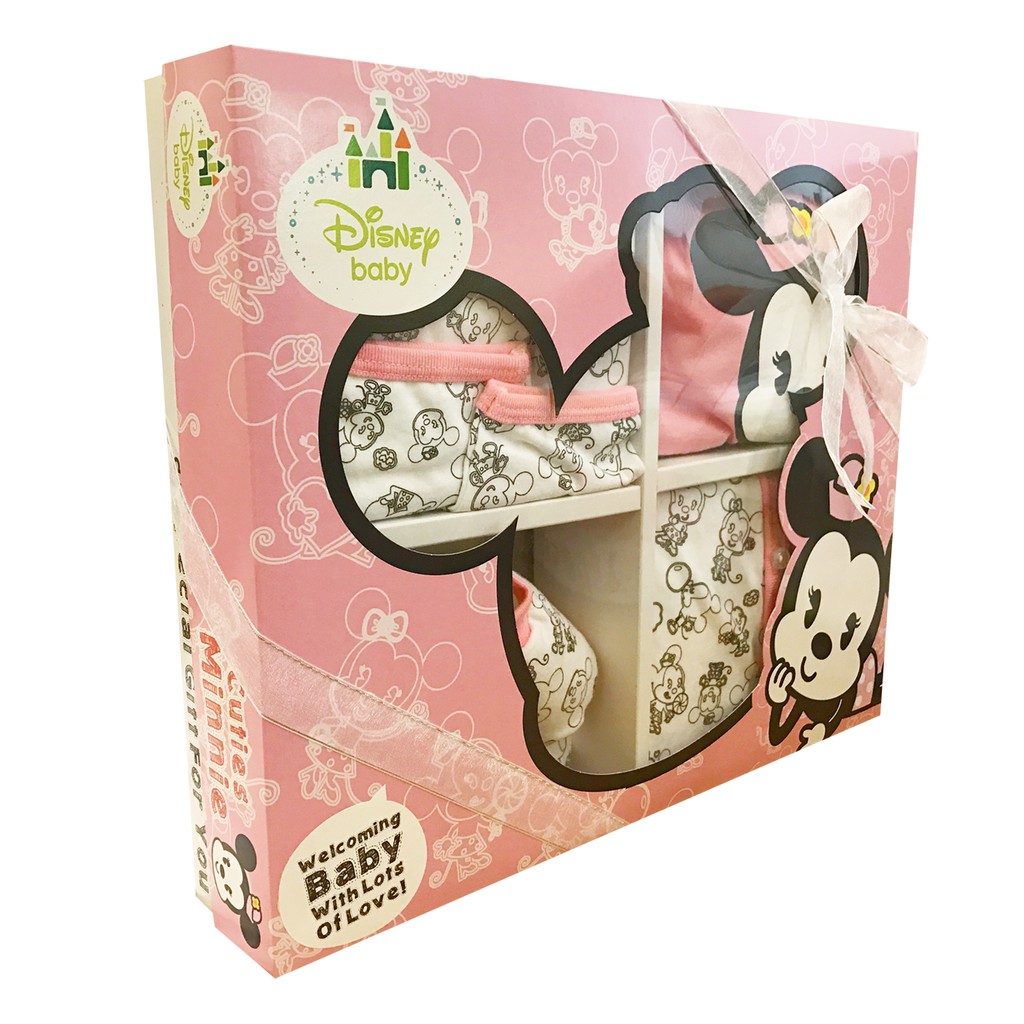 Shop Malaysia New Disney Baby Cuties Minnie Gift Set Shopee Singapore