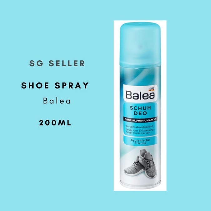 [SG New Seller] NEW BALEA Shoe Spray 200mL (Made in Germany) Shopee