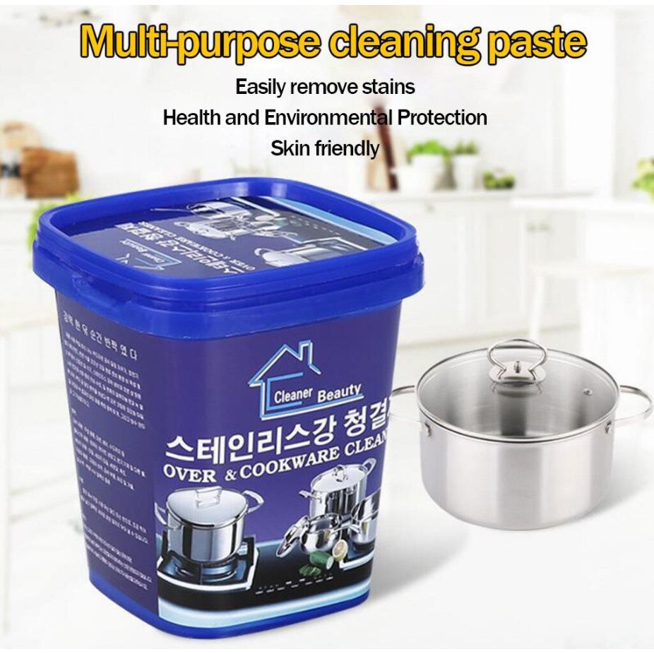 Cookware Stainless steel cleaner kitchen washing pot bottom black scale