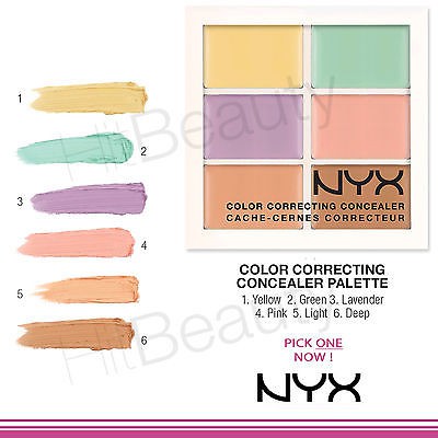 Nyx Colour Correcting Concealer 3c Palette Shopee Singapore