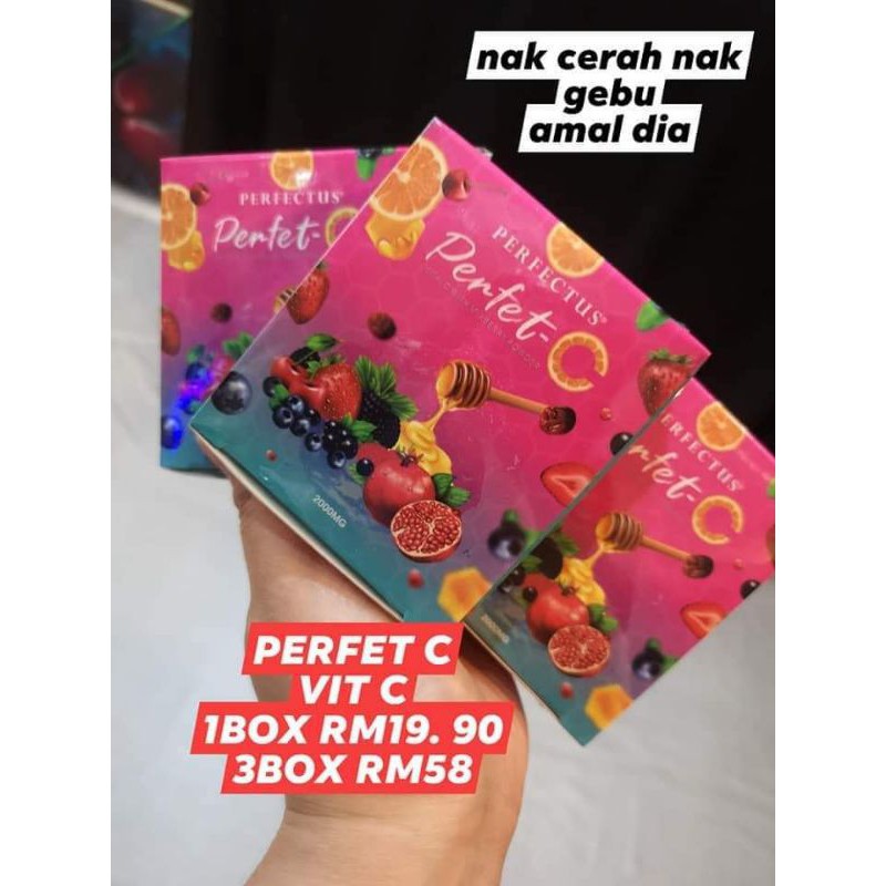 Malay Local Stock Offer Hot Item Readystock Kombo Gebu Vitamin Perfet C Shopee Singapore