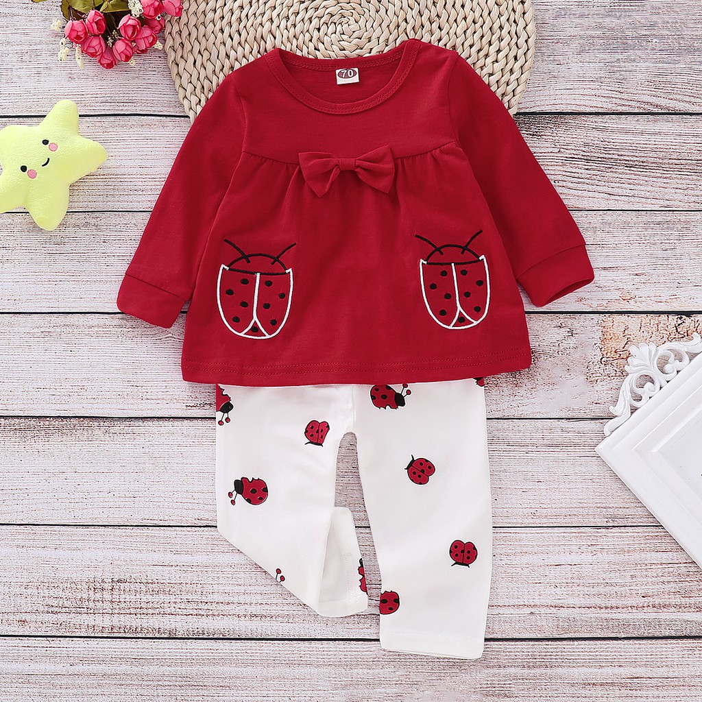 ladybug clothes for baby girl