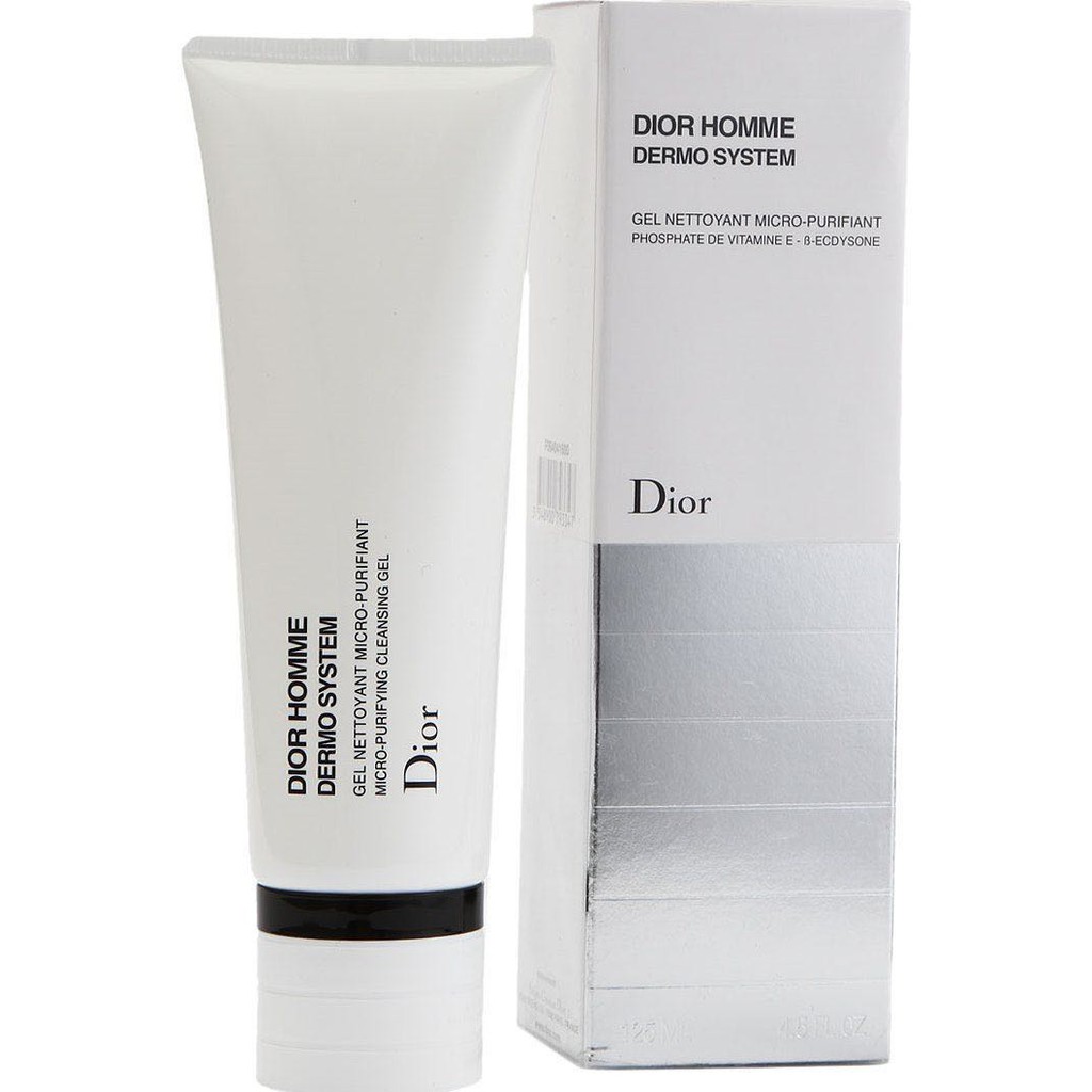 dior homme face wash