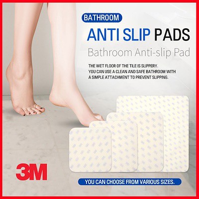 3m Anti Slip Pads 10cm 10pcs Bathroom, How To Remove Anti Slip Stickers From Bathtub