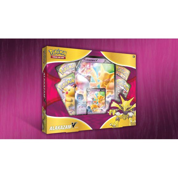 Pokemon Tcg Alakazam V Box Shopee Singapore
