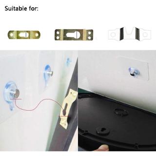 6pcs Photo Frame Hook No Drill Picture Wall Hooks Self Adhesive Picture Hanging Kit for Photo Painting Poster Clock #6