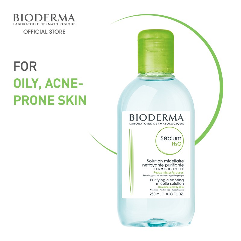 bioderma micellar water oily skin