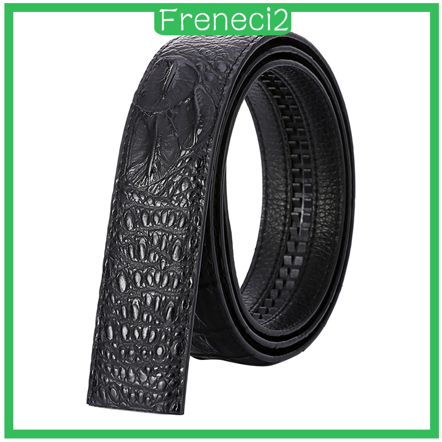leather ratchet belt without buckle