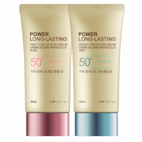 [The Face Shop] Power Long Lasting Pink Tone Up Sun [SPF50+/PA ...