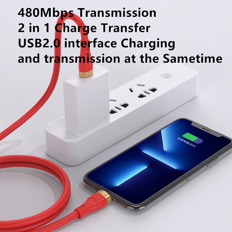 KAXOE 120W Extra Thick 6A USB C Cable Fast Charging Cable Data Wire Type C Cable Charger for iP