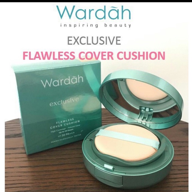 Wardah exclusive flawless cover chusion | Shopee Singapore