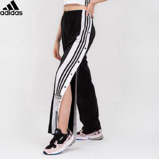 adidas pants with buttons on side