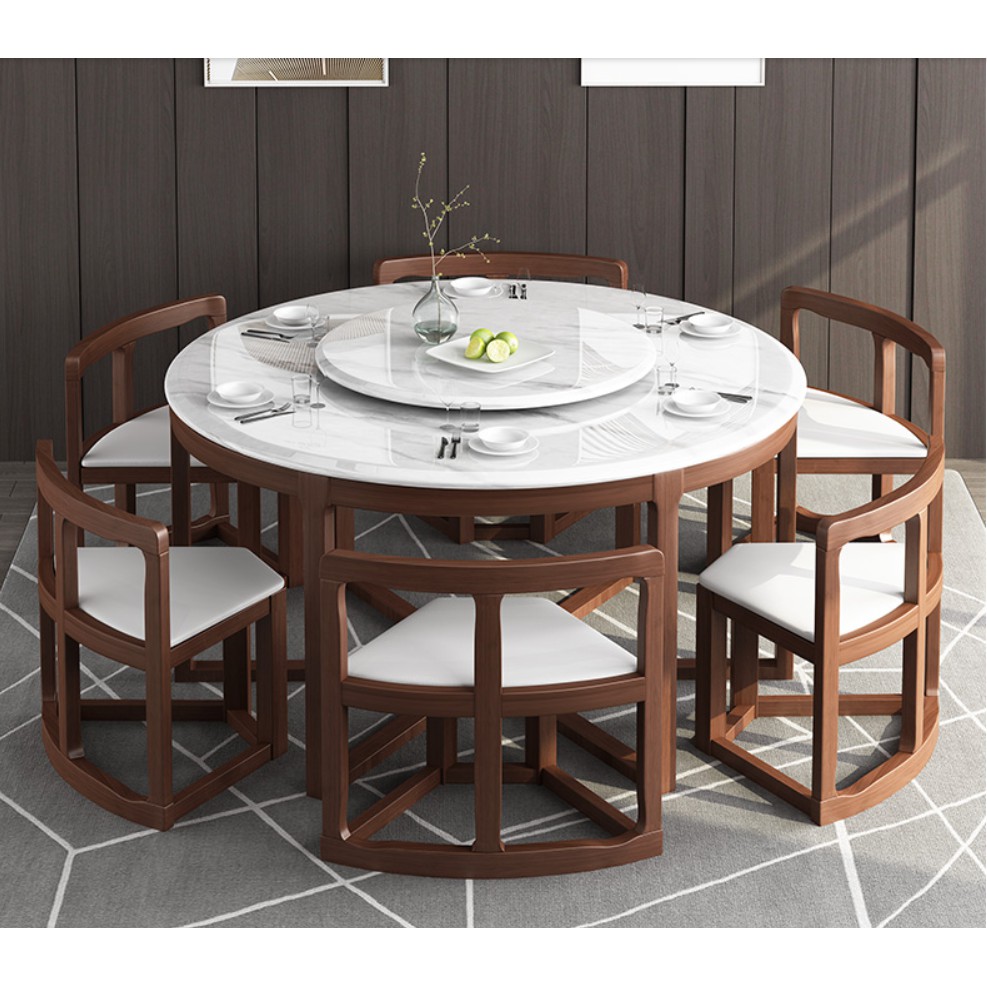 Modern Dining Table Sets For 6 Tempered Urhomepro Nook Btmway Bistro