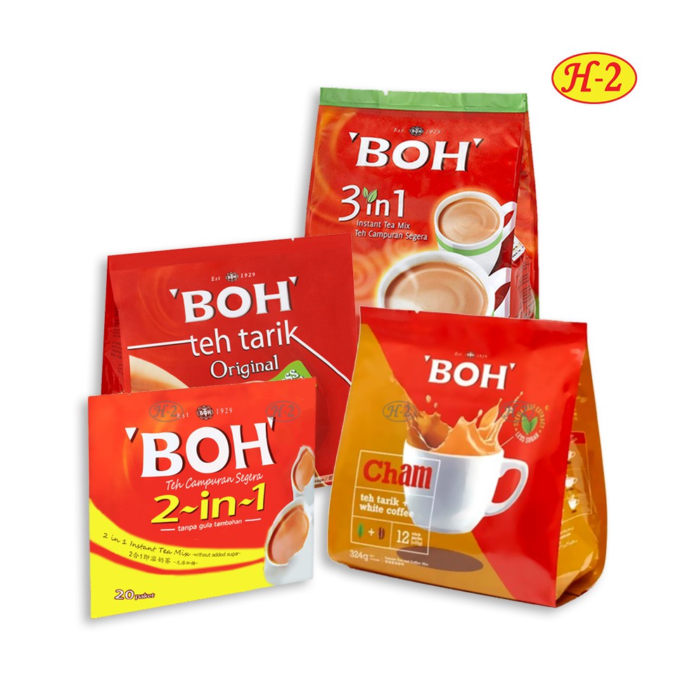 BOH Instant 2IN1 Instant Tea Mix / 3IN1 Instant Tea Mix / Teh Tarik