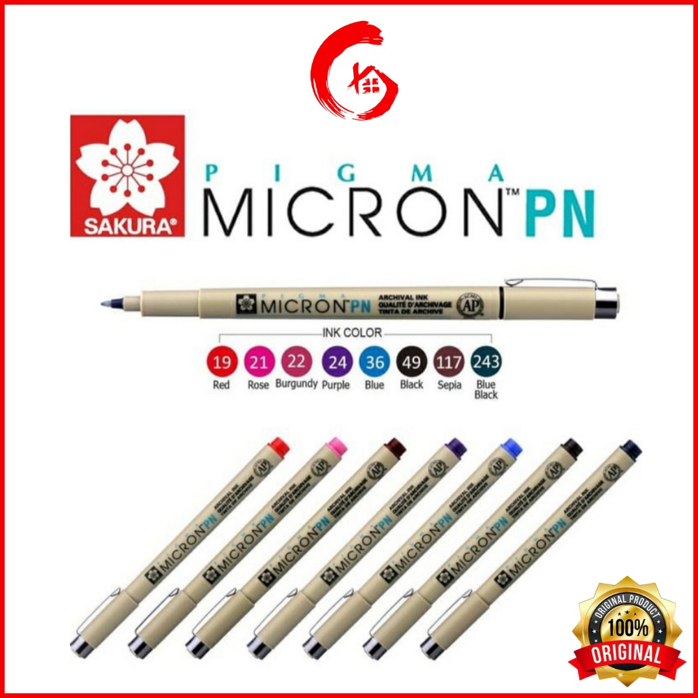 Sakura Pigma Micron PN Colored Pen / Set — A Lot Mall