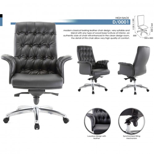 Deco Boss Director Ceo Office Work, Leather Director Chair Singapore