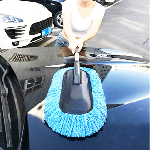 Car wash mop telescopic car car wash supplies car mop car wash towel