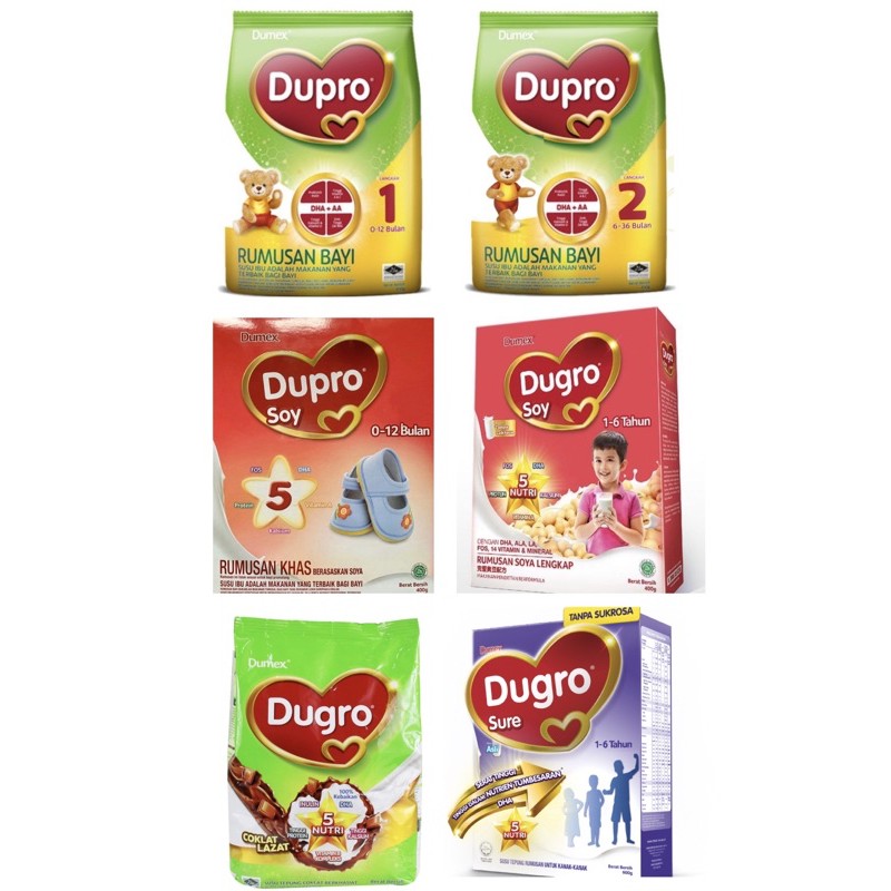 Dupro Soy 0 12 Months 400g