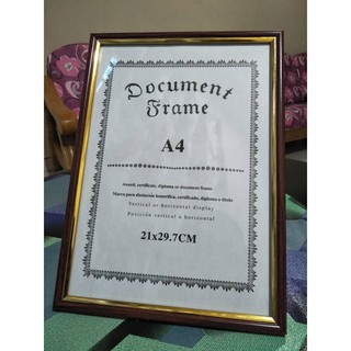 shopee a4 frame certificate