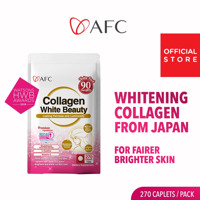 AFC Collagen White Beauty Supplement for Skin Whitening Fair & Bright