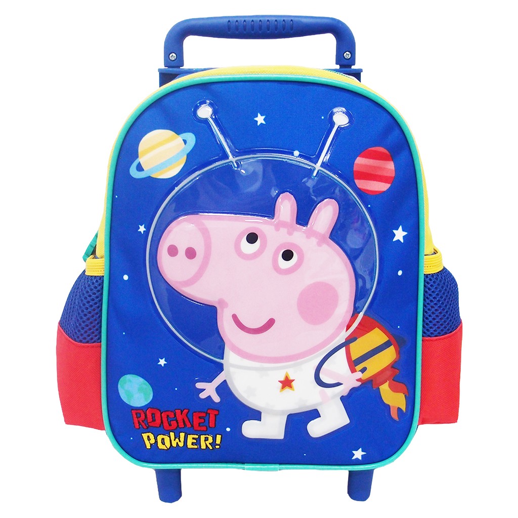 peppa pig luggage trolley