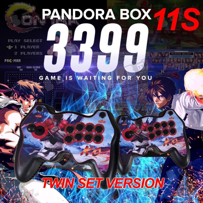 pandora box 11s 3399 game list