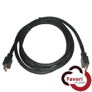 Qisahn Favori HDMI Cable for PC PS4 XB1 Switch Lifetime Warranty