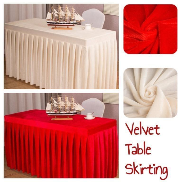 Table Cloth Table Skirting Shopee Singapore
