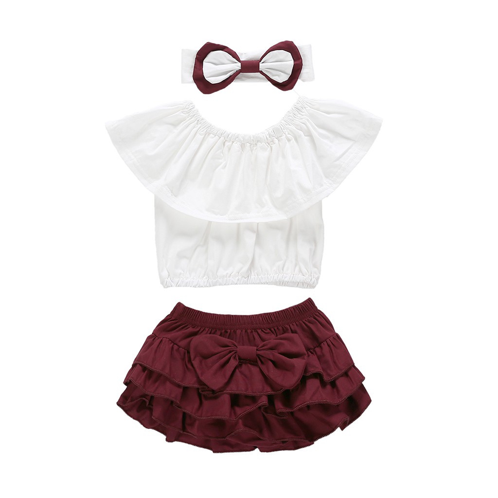 girls frilly tops