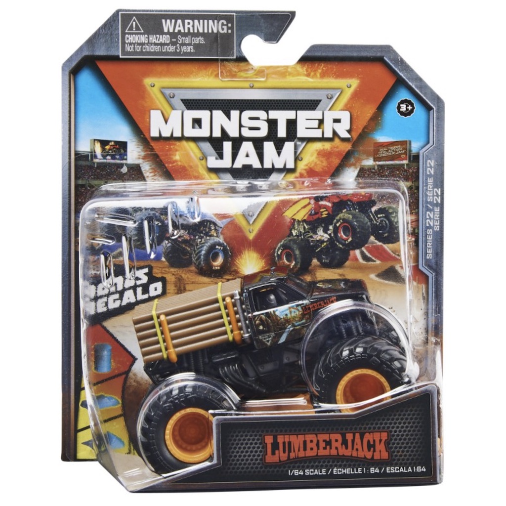 2022 Monster Jam Mix 22 Diecast 1:64 Lumberjack, El Toro Loco Megalodon ...