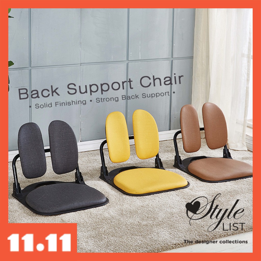 back support chair  legless chair  floor chair  foldable chair extra  thick cushion