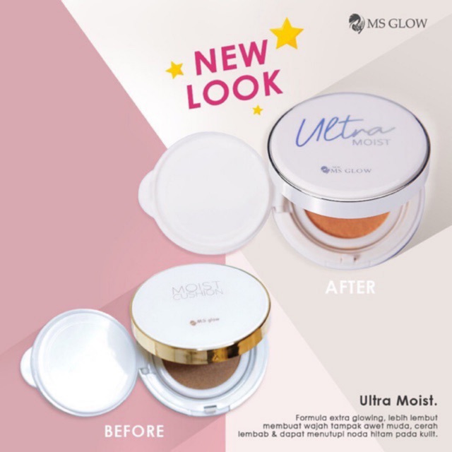 Cod Ms Glow Ultra Moist Cushion Free Mirror Ms Cosmetic Shopee Singapore