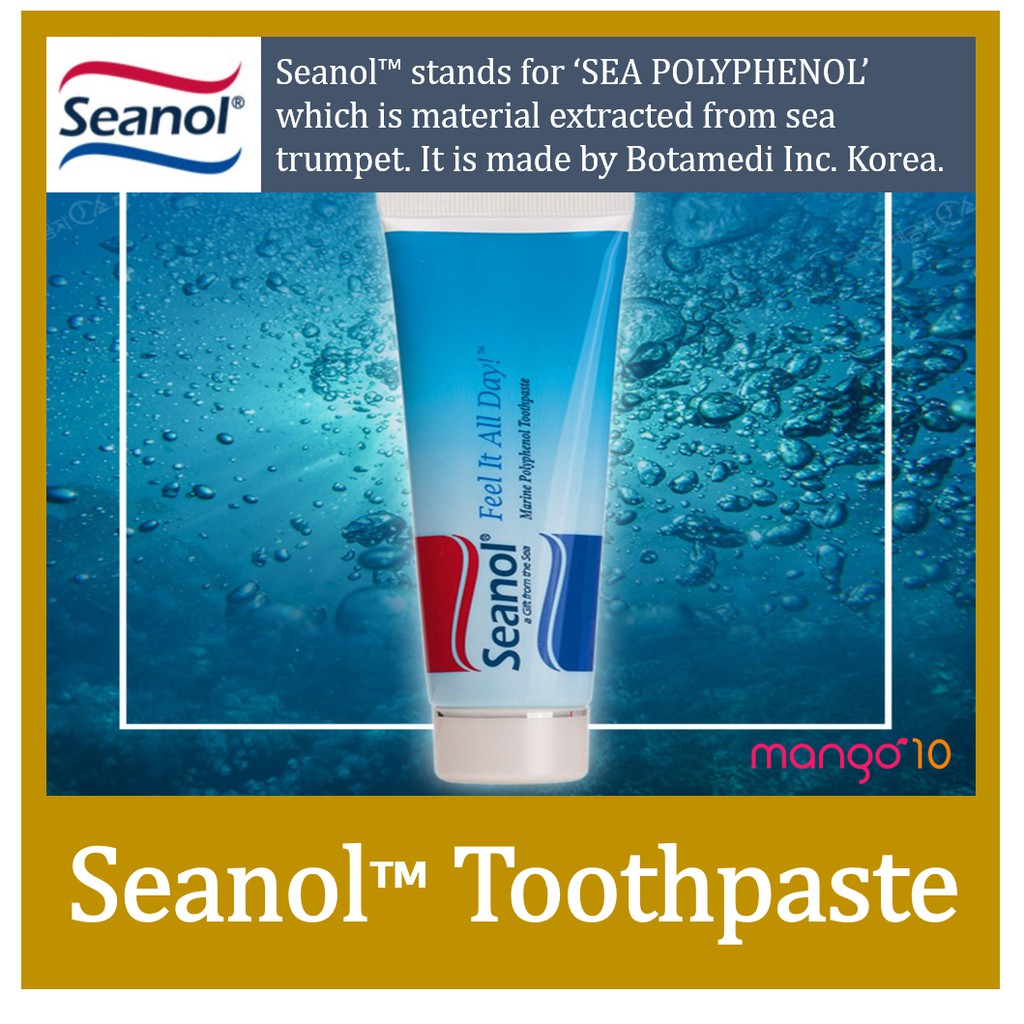 seanol toothpaste