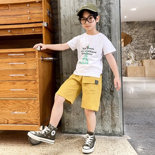 Boy Short Pants Kids Casual Seluar Pendek Budak Lelaki Cotton Slacks Linen Style Sport Korean Casual Pants #2