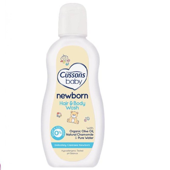 cusson baby newborn hair and body wash